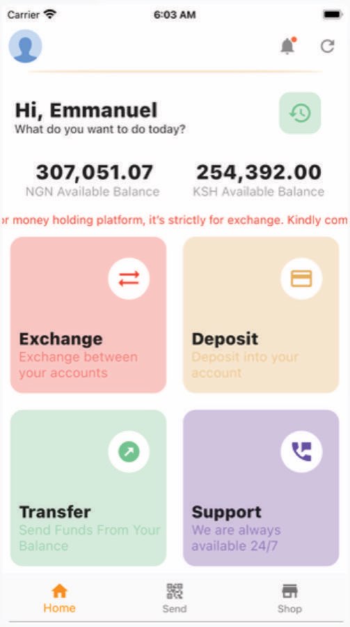 Kokosend screenshot 1