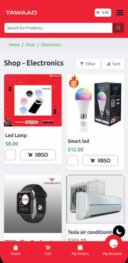 Tawaad Online Shopping screenshot 1